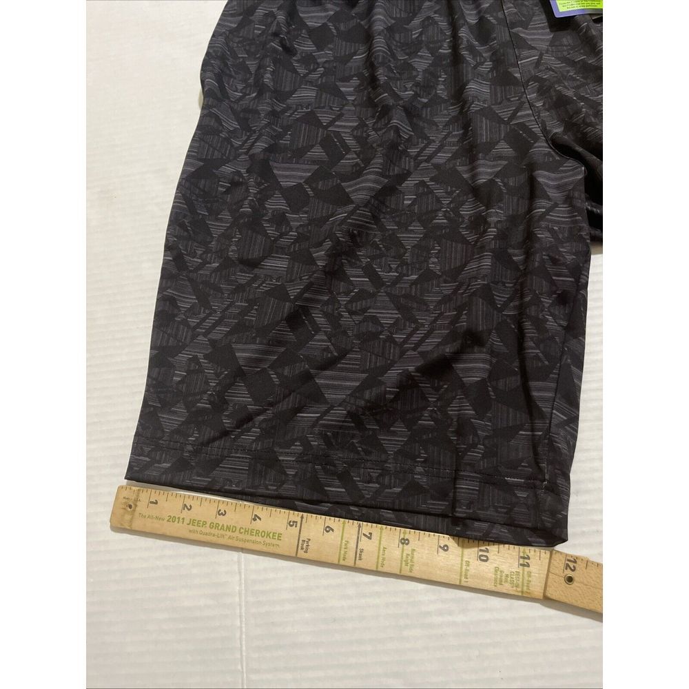 Robert Graham Abstract Shorts Men XXL Black Gray Sweat Athleisure Hiker Golfer - Picture 6 of 10